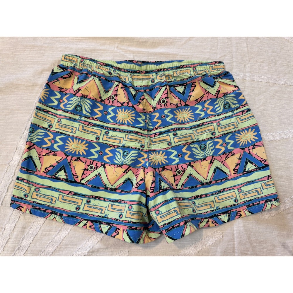 Patagonia Women's Medium Baggie Shorts Print High Hopes Geo Multicolor Outdoor - Picture 3 of 8